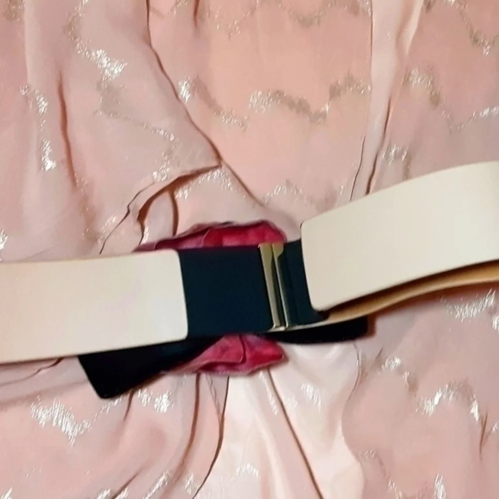 Vintage Leather Flower Belt